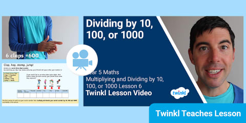Dividing by 10, 100 and 1000 | KS2 Maths Concept Video