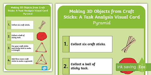 STEM: Building 3D Objects Challenge Cards