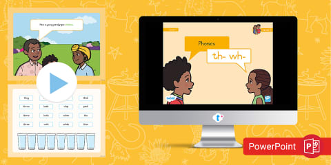 Grade 1 Phonics: th-: PowerPoint Presentation