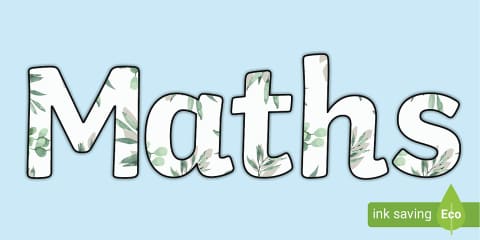 Botanical 2D Shapes Posters Dyslexia