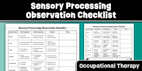 Sensory Integration Systems Overview Handout for Occupational Therapy