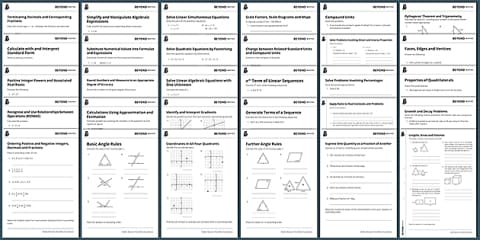 GCSE Maths Foundation Progression Spreadsheet