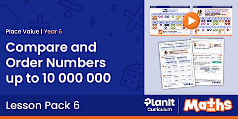 Number 000000 NPV6–4: Read and Write Numbers up to 10 000 000 | Place Value | Maths ...