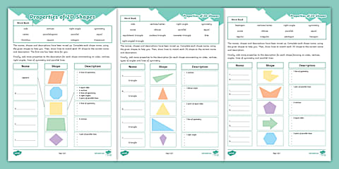 Regular and Irregular Shapes Maths Activity Sheets