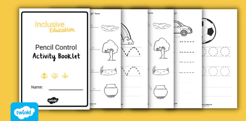 Christmas Pencil Control Activity Booklet for Teacher Aides and ...