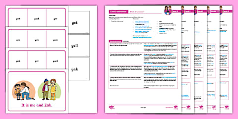 Level 3 Intervention Supporting Resources Pack