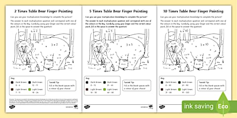 Apple Tree Finger Painting Art Activity