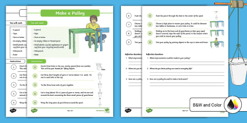 Create a Simple Machine Science Fair Project for 3rd-5th Grade