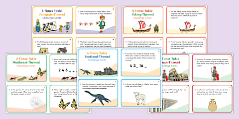 Autumn Outdoor Maths Fractions and Time Challenge Cards