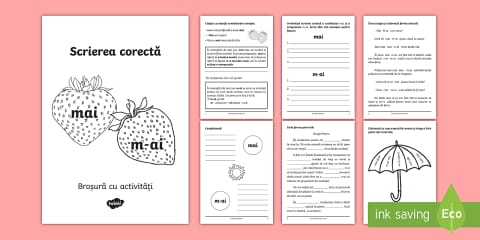 Completează Cu Forma Corectă Fișă De Lucru