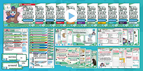We're Going on a Bear Hunt Whole-Class Guided Reading Pack 2 [Year 1]