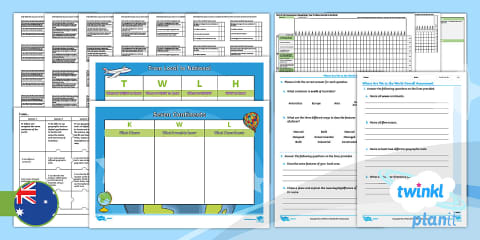 Year 2 HASS Geography Where Are We in the World Lesson 2 Geographical Tools