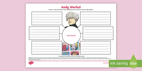 Artist Fact Sheet Andy Warhol