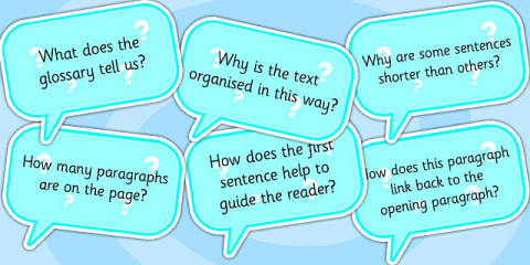 Key Concept Question Posters: Guided Reading – Lower Primary (PYP language)