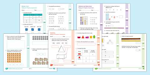 Year 2 Maths Assessment Pack Term 1