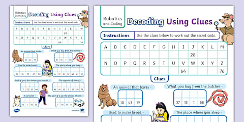 Grade 2 Robotics and Coding - Term 3 - Digital Concepts - Worksheet ...
