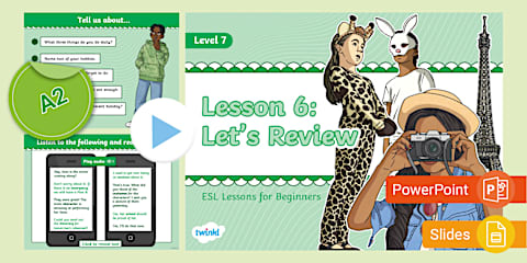 ESL Curriculum Level 7, Lesson 3