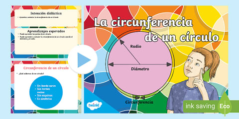 Circulo Fichas de actividad: Radio y diámetro