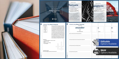 A Word a Day Activity Pack Week 40