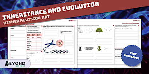 Inheritance and Evolution Revision Mat Foundation