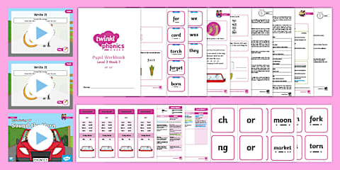 'or' Phonics Lesson Pack - Level 3 Week 7 Lesson 2