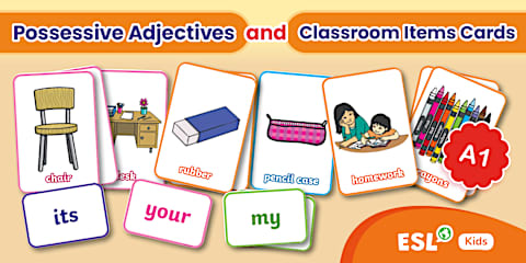 ESL Possessive Adjectives Interactive Quiz