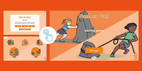 Push and Pull Interactive Game