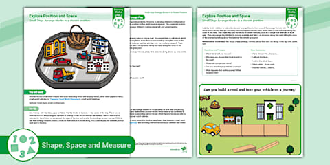 EYFS Nursery Maths Shape, Space and Measure 2 Guidance and Planning ...