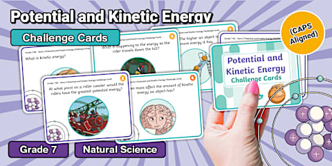 Science Bell Ringers Potential and Kinetic Energy PowerPoint & Google ...