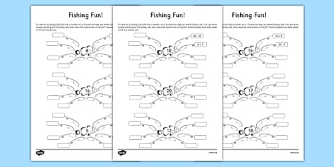 Fish Net Worksheet Fishing Net STEM Activity