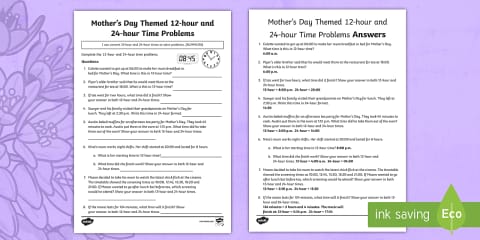Converting Time Challenge Cards