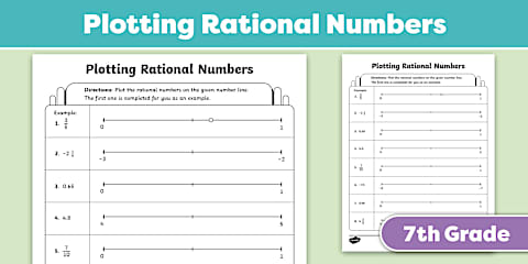Seventh Grade Math Basic Skills Classifying Rational Numbers Practice ...