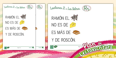 Trazo Letra R Plan de lectoescritura: La letra R - Trazo