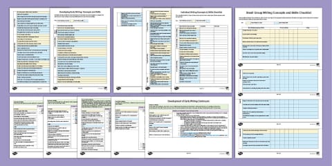 Mark Making Development Progress Model Including Ideas for Supporting ...