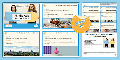 Reported Speech: Commands/Requests Board Game [Adults, A2]