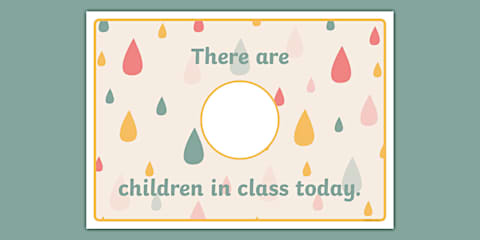 EYFS Numicon Shapes: How Many Children Are in Our Class Today?