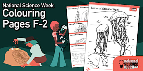 National Science Week: Colouring Pages 3-6