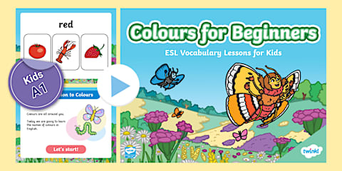 Let's Name the Colours! PowerPoint