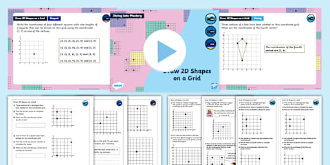 Year 4 Diving into Mastery: Step 5 Describe Translation on a Grid ...