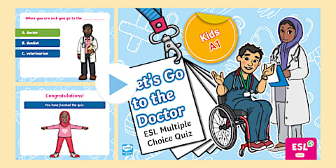 ESL Health Collocations Matching Cards [Kids, B2]