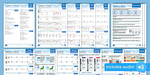 Music Notes Forms Guide to Different Forms of Music Notation (Adult Guidance)