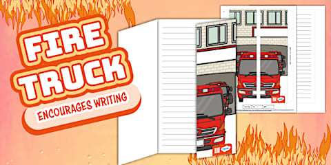 Basic Fire Engine Template Fire Engine Writing Template