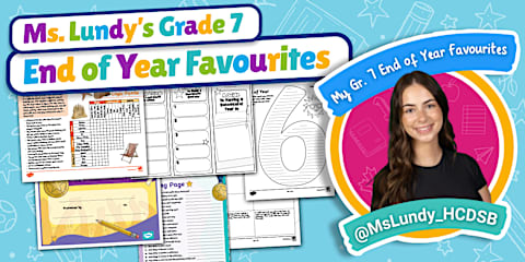 End of the School Year Activity Pack for 6th-8th Grade