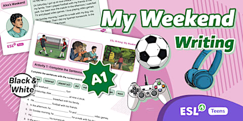 ESL Writing: My Classroom [Teens, A1]