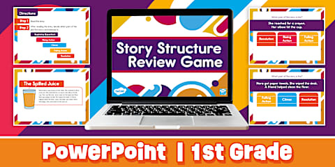 First Grade Story Structure Plot Activity