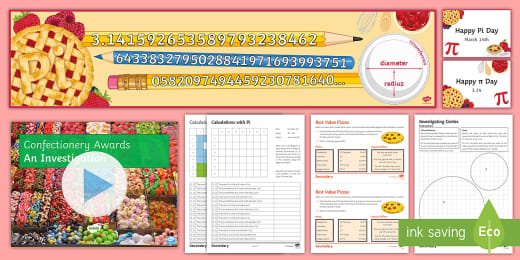 Discovering Pi Worksheet Teacher Made