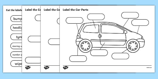 Car Cut Out Template from images.twinkl.co.uk