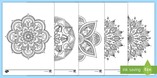 Download Mindfulness Colouring Sheets For Kids Bumper Pack