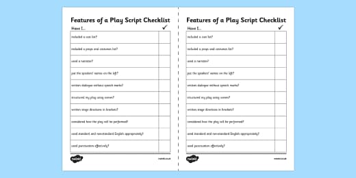 Play scripts for kids to read