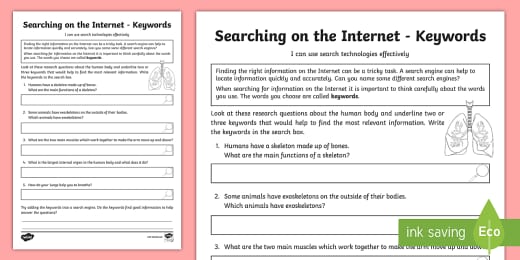 Internet Research Lesson Pack Teacher Made